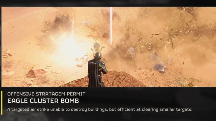 Bom đại bàng Helldivers 2