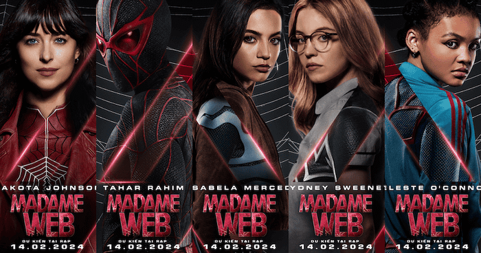 Bức tranh quảng cáo cho bộ phim Madame Web