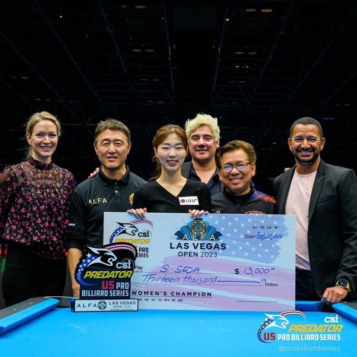 Tan chảy trước vẻ đẹp của Seo Seoa - mĩ nhân đại diện cho billiards tham dự UK Open 2024