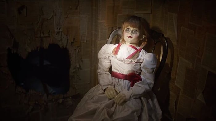 Sự xuất hiện của Annabelle gây sốt ngay từ khi ra mắt