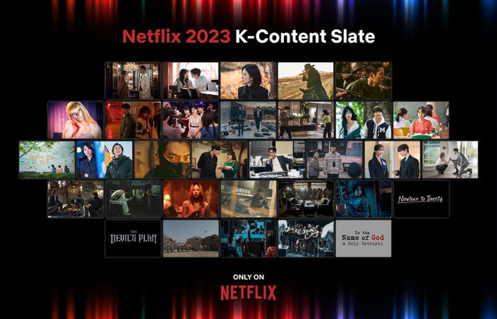 Rất nhiều dự án từ Hàn Quốc đã ra mắt trên Netflix vào năm 2023