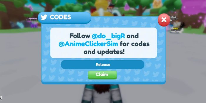 Nhập mã Anime Clicker Simulator và nhận thưởng