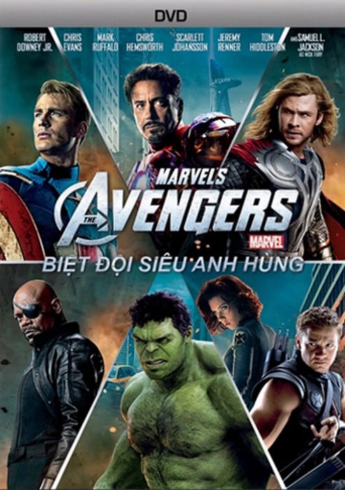 Trong phim Avengers, có sự xuất hiện của nhiều nhân vật nổi tiếng trong vũ trụ Marvel.