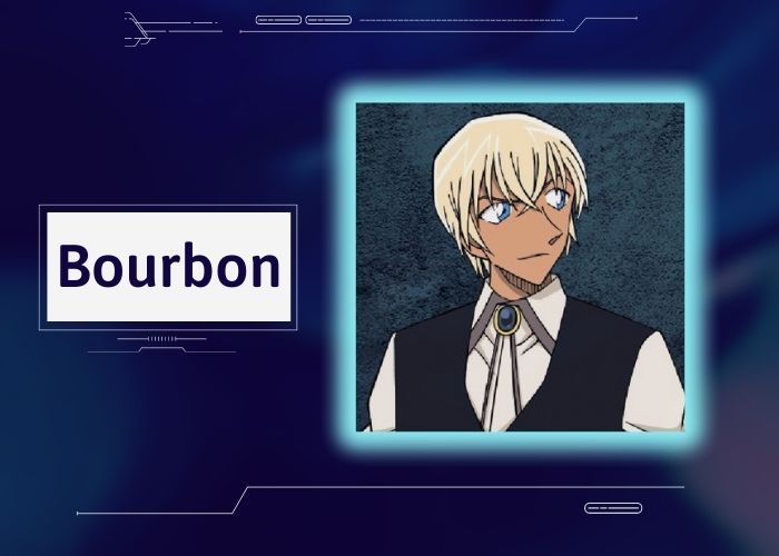 Bourbon có ba thân phận: Bourbon, Amuro Tooru và Furuya Rei.