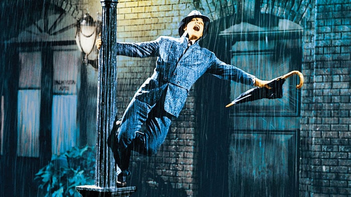 Cảnh hát múa dưới mưa huyền thoại trong Singing in the Rain