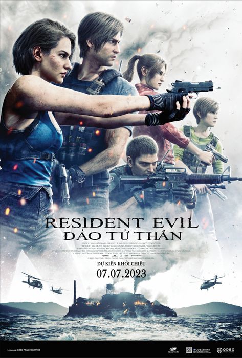 Poster Resident Evil: Đảo Tử Thần