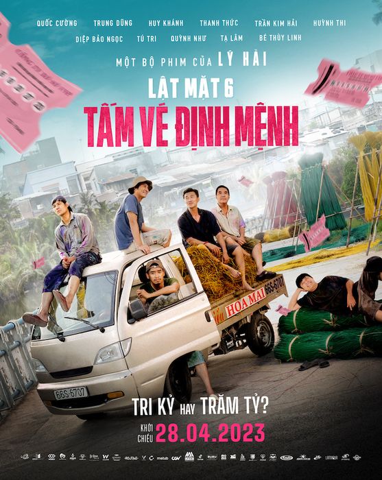 Bộ poster của Lật Mặt 6: Tấm Vé Định Mệnh