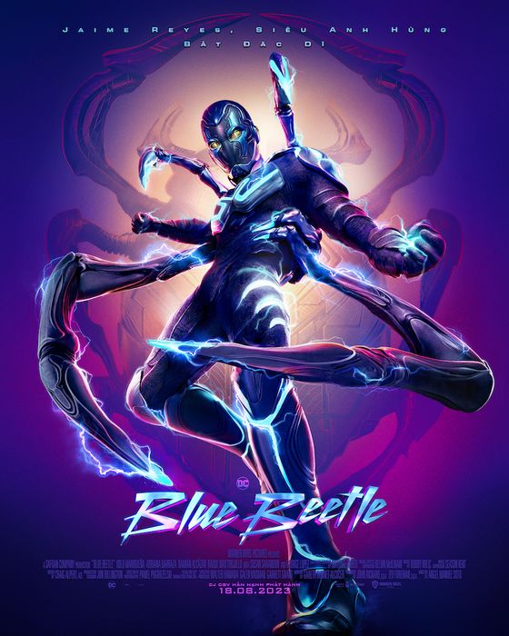 Bức ảnh quảng cáo Blue Beetle