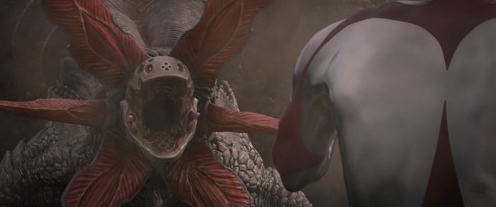 Shin Ultraman đấu với Kaiju. Nguồn ảnh: Tsuburaya