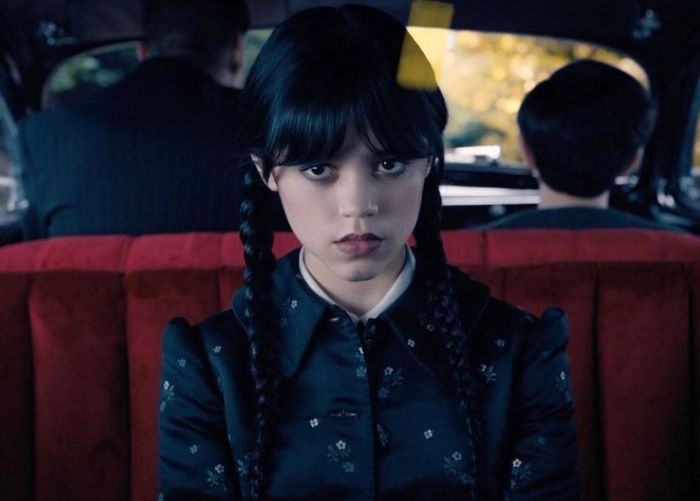 Jenna Ortega khi đảm nhận vai Wednesday Addams