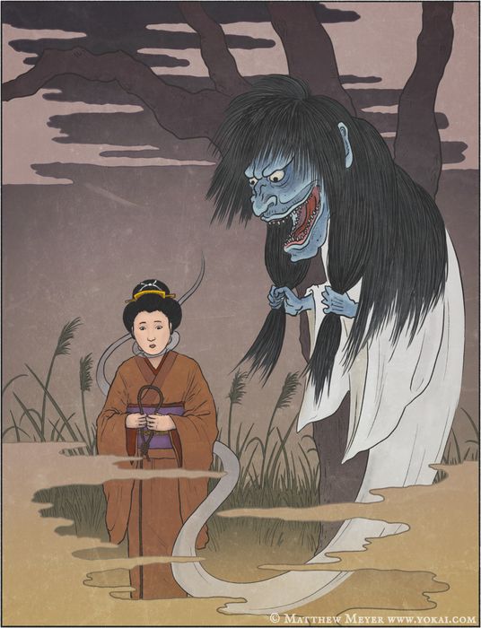 Hồn ma vất vưởng thường được nhắc đến trong thuật ngữ Yokai