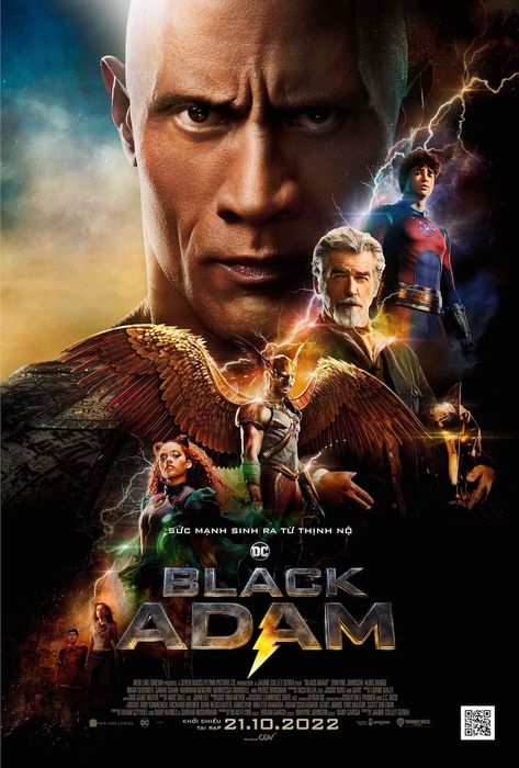 Bức Tranh Quảng Cáo Của Phim Black Adam