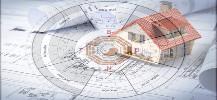 Cách xác định hướng nhà tốt xấu bằng la bàn phong thủy