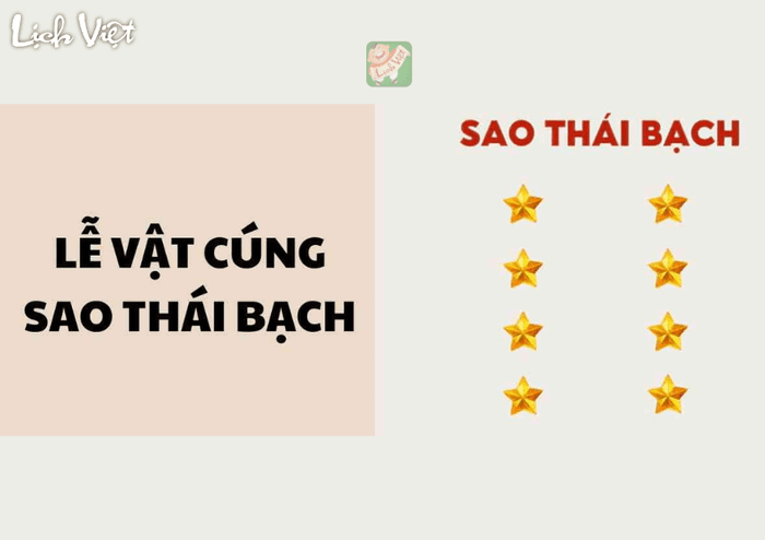 Sao Thái Bạch sẽ chiếu vào tuổi nào trong năm 2024?