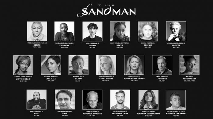 Danh sách một số diễn viên trong The Sandman