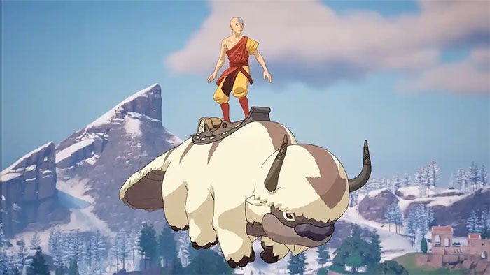 Aang trong Fortnite