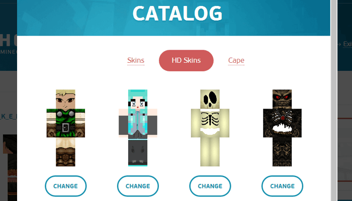 Cài đặt skin HD cho Minecraft