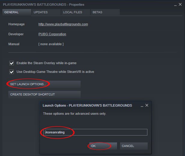 Thay đổi màu máu PUBG qua Steam