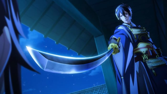 ‘Touken Ranbu’ quay trở lại với Anime ‘Kyoden Moyuru Honnōji’ từ Kịch sân khấu bìa