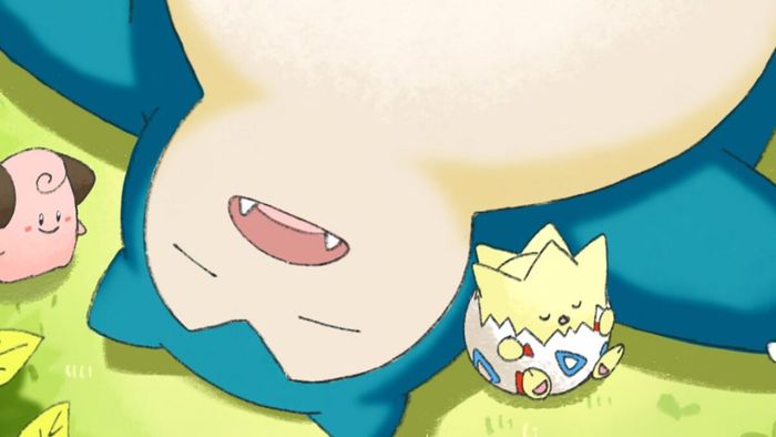 Bìa của chuỗi bộ phim ngắn anime bốn phần của Polygon với ‘Pokemon ngủ đông, Snorlax’