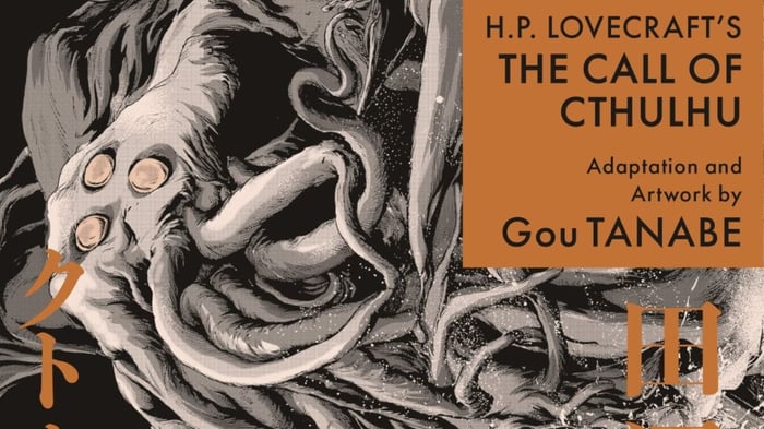 Bìa của Kinh Dị Vũ Trụ ‘Tiếng Gọi của Cthulhu’ do Họa Sĩ Manga Gou Tanabe Thiết Kế