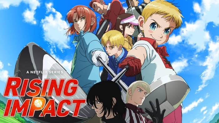 Bìa Anime Golf ‘Rising Impact,’ Sẽ Có Hai Ngày Ra Mắt Mới trên Netflix