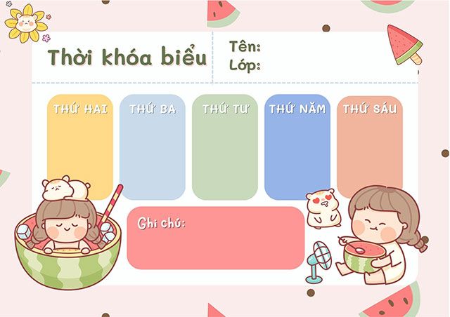 Thời khóa biểu 6*457320