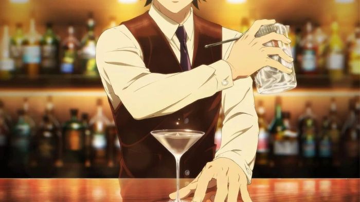 Anime mới ‘Bartender’ với bìa sách đính kèm