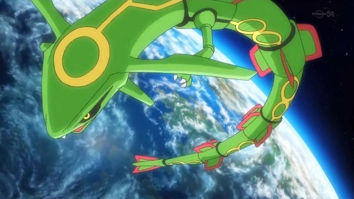 Mega Rayquaza Pokemon anime