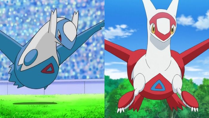 Latios và Latias Trong Pokemon Anime