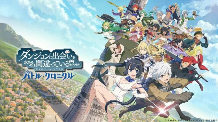 Trailer Giới thiệu Mới cho DanMachi Battle Chronicle RPG Đã Được Phát Hành! bìa