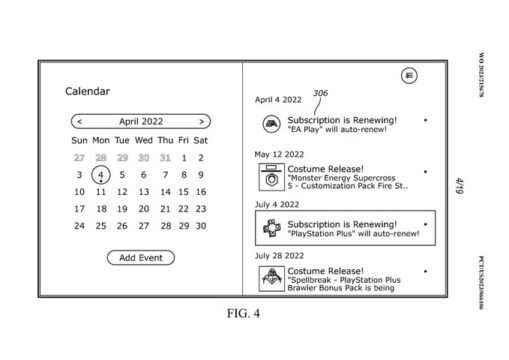 Sony đăng ký bằng sáng chế cho một giao diện người dùng mới dựa trên lịch cho PlayStation 5