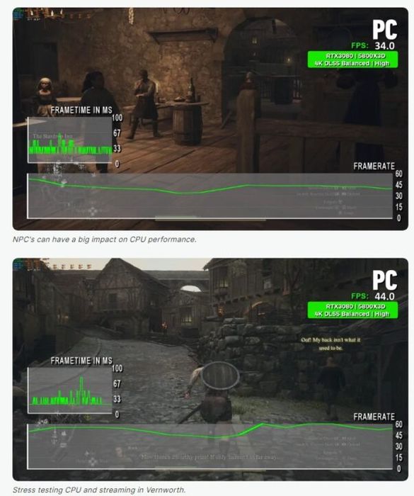 Dragon’s Dogma 2 đối mặt với vấn đề sử dụng CPU cao do NPCs