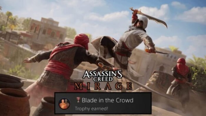 Blade in the Crowd Trophy không hoạt động – Làm sao để có được nó? Bìa AC Mirage