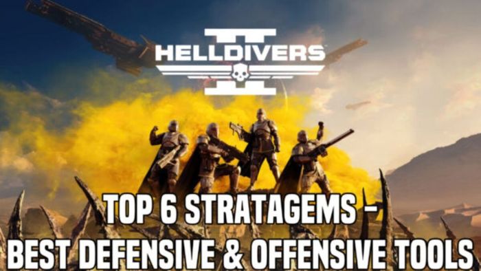 Top 6 Chiến Lược Tốt Nhất trong Helldivers 2 – Bìa Của Công Cụ Phòng Thủ & Tấn Công Tốt Nhất