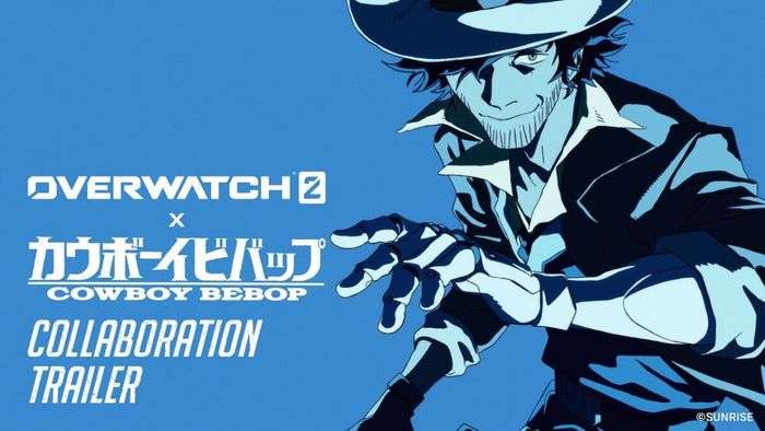 Nhà phát triển của Overwatch hai công bố một sự hợp tác với bộ anime Cowboy Bebop cover