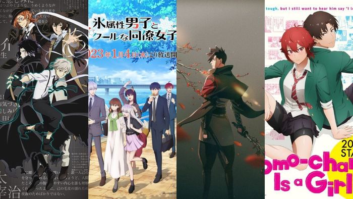 Xem trước bìa danh sách nóng hổi của Crunchyroll cho mùa Đông 2023