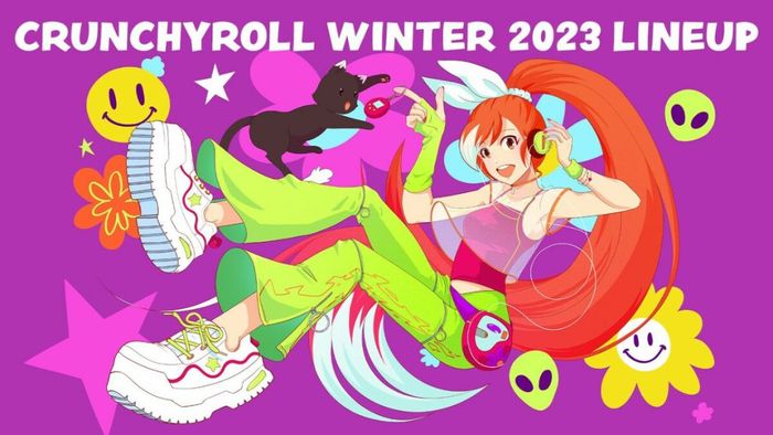 Crunchyroll chia sẻ bìa Danh sách Anime mùa Đông 2023 tuyệt vời của mình