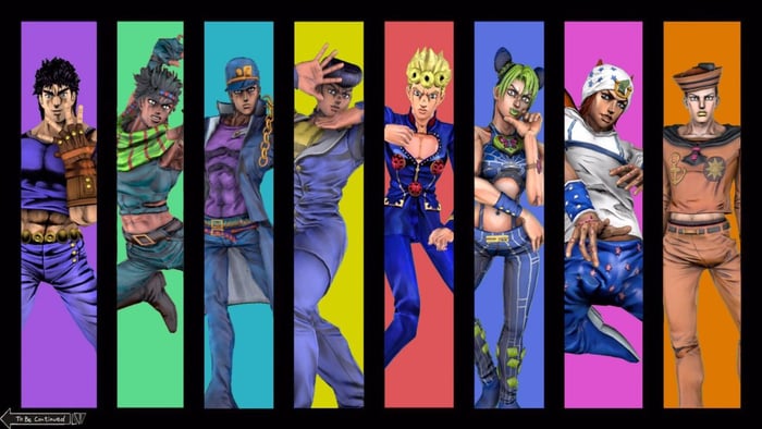 Hướng dẫn xem JoJo’s Bizarre Adventures đầy đủ – Bìa dễ dàng xem lại Anime JoJo