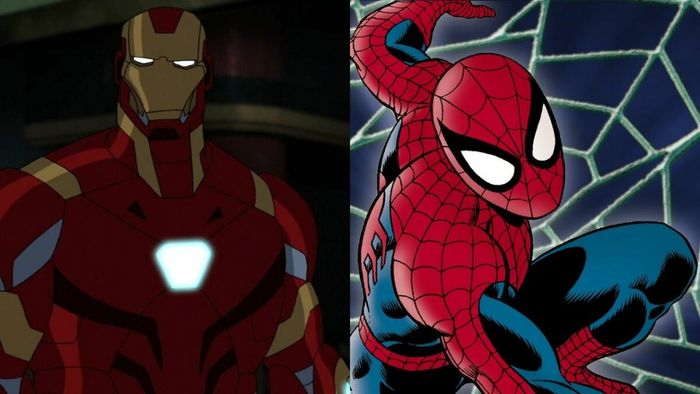 Bìa Manga Đôi Iron Man và Spider-Man do Sự Hợp Tác Viz Media×Marvel Mua Bản Quyền