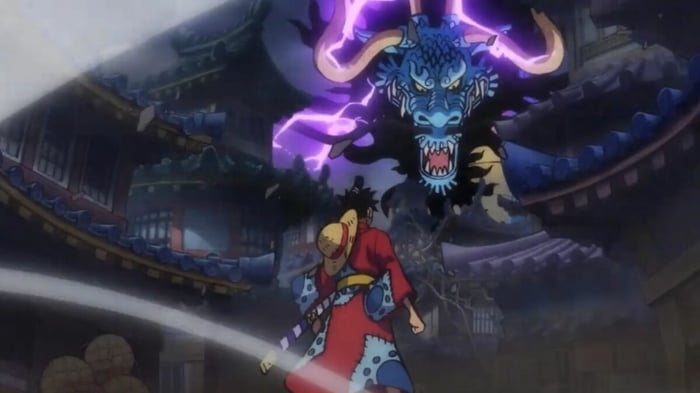 Liệu Luffy có đánh bại được Kaido? Liệu Kaido có thức tỉnh trái ác quỷ của mình? bìa