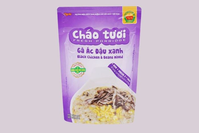 Cháo tươi - nguồn vitamin B9 cho sự phát triển của bé