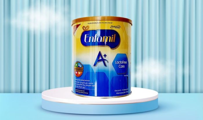 Sữa bột Enfamil A+ LactoFree Care 400g (dành cho bé từ 0 đến 12 tháng) không chứa lactose