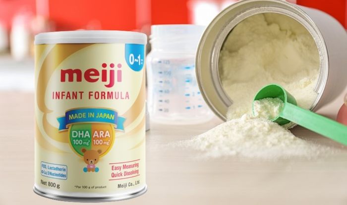 Sữa bột Meiji Infant Formula 800g (dành cho bé từ 0 đến 12 tháng)