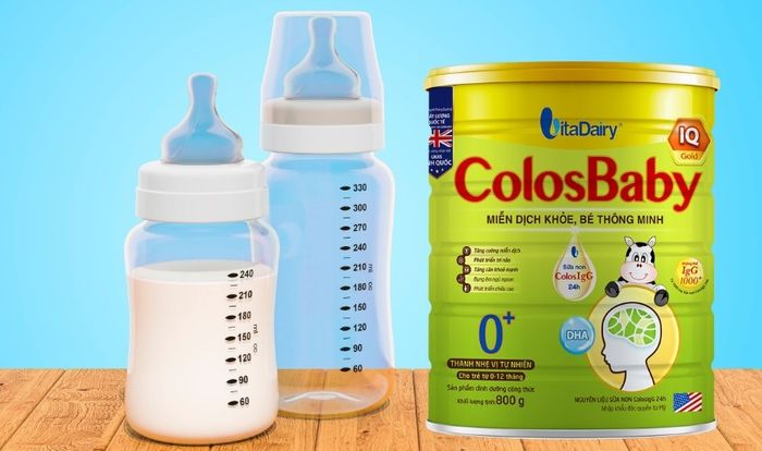 Sữa bột ColosBaby IQ Gold 0+ (hương vani) - Dành cho bé từ 0 đến 12 tháng tuổi