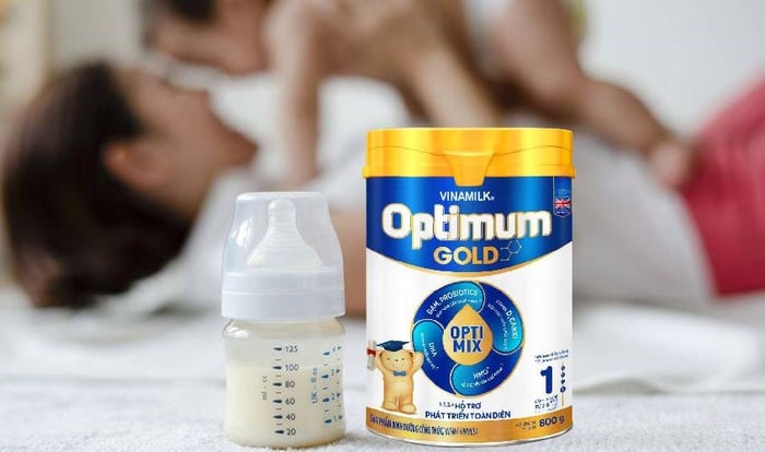 Sữa bột Vinamilk Optimum Gold số 1 800g (0 - 6 tháng)