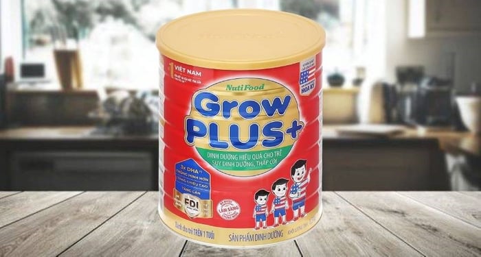 Sữa bột NutiFood GrowPLUS+ 1.5 kg (trên 1 tuổi)