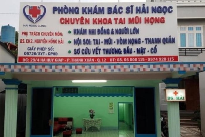 Địa chỉ phòng khám chuyên khoa tai mũi họng ở Quận 12