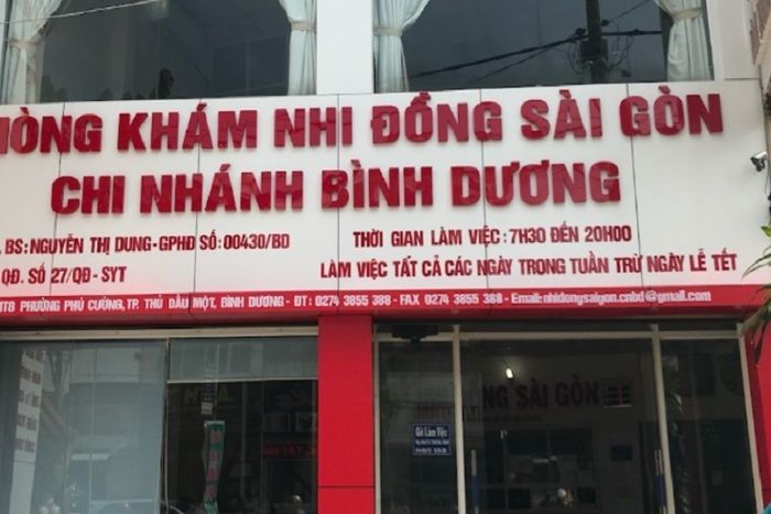 Phòng khám nhi Thủ Dầu Một