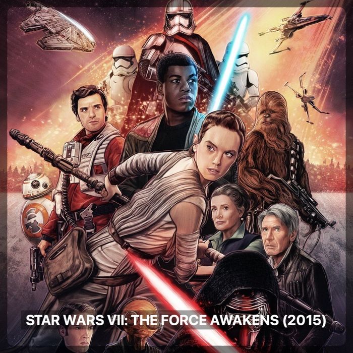 Bức poster đã làm say đắm biết bao fan hâm mộ Star Wars từ năm 2015.